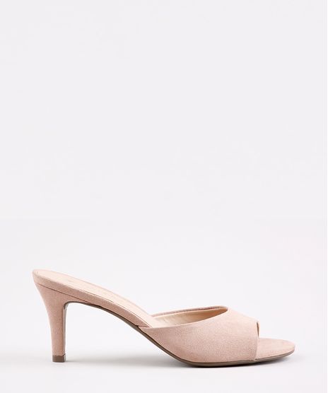 Tamanco-Feminino-Via-Uno-em-Suede-Salto-Baixo-Bege-9673915-Bege_1