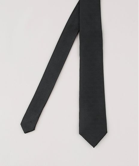 Gravata-Masculina-em-Jacquard-Preta-9663758-Preto_1