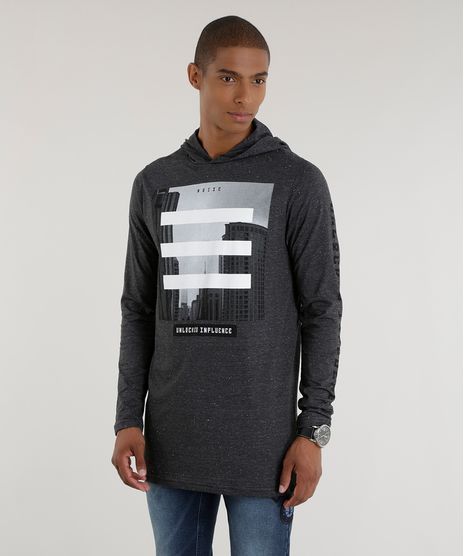 Camiseta-Longa--Unlocked-Influence--Cinza-Mescla-Escuro-8537787-Cinza_Mescla_Escuro_1