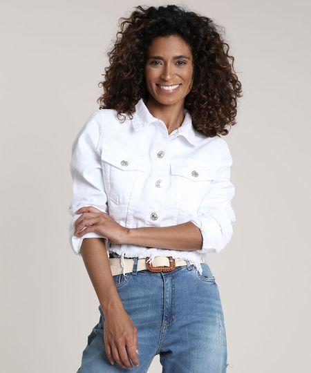 Jaqueta-de-Sarja-Feminina-Cropped-com-Barra-Desfiada-Branca-9750171-Branco_1