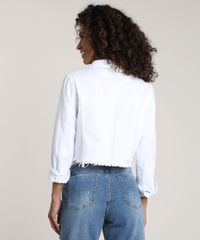 Jaqueta-de-Sarja-Feminina-Cropped-com-Barra-Desfiada-Branca-9750171-Branco_2