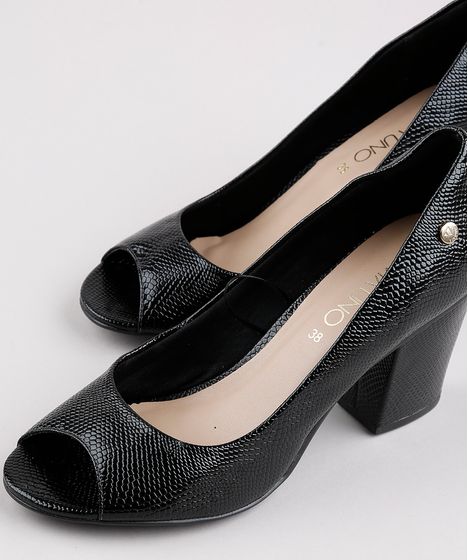 scarpin ou peep toe