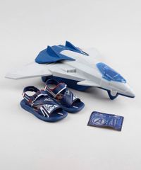 Papete-Infantil-Grendene-Vingadores-com-Aviao-Azul-Marinho-9795237-Azul_Marinho_1