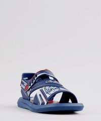 Papete-Infantil-Grendene-Vingadores-com-Aviao-Azul-Marinho-9795237-Azul_Marinho_2
