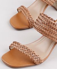 Tamanco-Feminino-Oneself-Salto-Medio-Quadrado-Caramelo-9702590-Caramelo_2