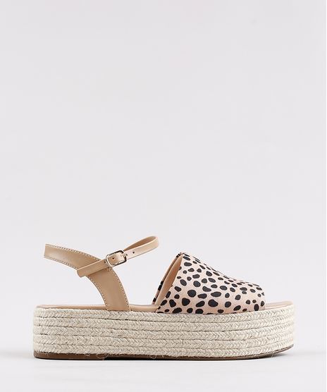Sandalia-Feminina-Oneself-Flatform-Estampada-Animal-Print-Bege-9683915-Bege_1