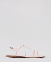 Rasteira-Feminina-Oneself-com-Textura-Croco-Rosa-Claro-9684346-Rosa_Claro_1