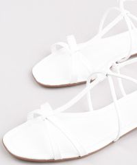 Rasteira-Feminina-Oneself-com-Textura-Croco-Branca-9684345-Branco_2
