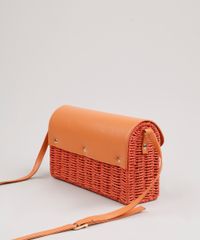 Bolsa-Feminina-Media-Transversal-com-Fivela-e-Palha-Laranja-9637358-Laranja_4
