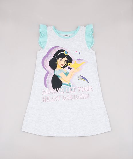 Camisola-Infantil-Jasmine-com-Babado-Sem-Manga-Cinza-Mescla-Claro-9751961-Cinza_Mescla_Claro_1