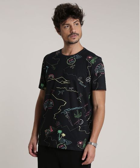 Camiseta-Masculina-Estampada-Rio-de-Janeiro-Expressoes-Manga-Curta-Gola-Careca-Preta-9787749-Preto_1