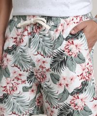 Bermuda-Masculina-Estampada-Floral-com-Cordao-Branca-9755319-Branco_2