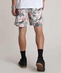 Bermuda-Masculina-Estampada-Floral-com-Cordao-Branca-9755319-Branco_4