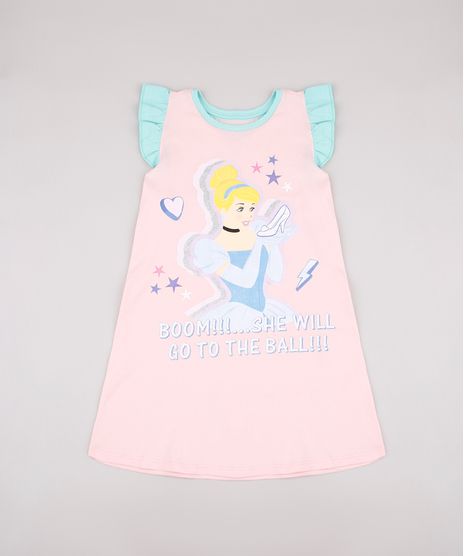 Camisola-Infantil-Cinderela-com-Babado-Sem-Manga-Rosa-Claro-9751962-Rosa_Claro_1