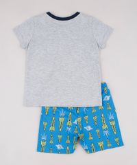 Pijama-Infantil--Bed-time-and-Beyond--Lunar-Manga-Curta-Cinza-Mescla-9751947-Cinza_Mescla_2