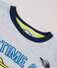 Pijama-Infantil--Bed-time-and-Beyond--Lunar-Manga-Curta-Cinza-Mescla-9751947-Cinza_Mescla_4