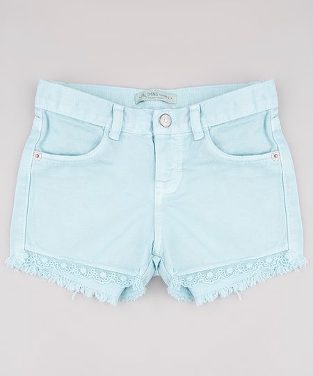 Short-de-Sarja-Infantil-com-Renda-Azul-Claro-9748602-Azul_Claro_1