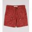 Bermuda-de-Sarja-Infantil-Estampada-de-Bichos-com-Bolsos-e-Cordao-Cobre-9760440-Cobre_1