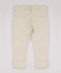Calca-de-Sarja-Infantil-Skinny-com-Bolsos-Kaki-8379225-Kaki_2