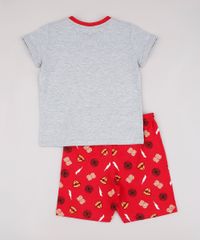 Pijama-Infantil-Relampago-McQueen-Manga-Curta-Cinza-Mescla-9632353-Cinza_Mescla_2