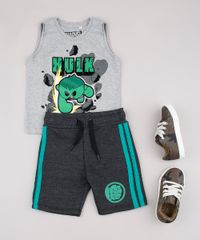 Bermuda-Infantil-Hulk-em-Moletom-com-Faixas-Laterais-Cinza-Mescla-Escuro-9733979-Cinza_Mescla_Escuro_3 Bermuda-Infantil-Hulk-em-Moletom-com-Faixas-Laterais-Cinza-Mescla-Escuro-9733979-Cinza_Mescla_Escuro_3