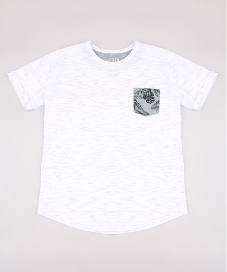 Camiseta-Infantil-com-Bolso-Estampado-de-Folhagem-Manga-Curta-Off-White-9673044-Off_White_1