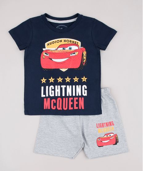 Pijama-Infantil-Relampago-McQueen-Manga-Curta-Azul-Marinho-9632354-Azul_Marinho_1