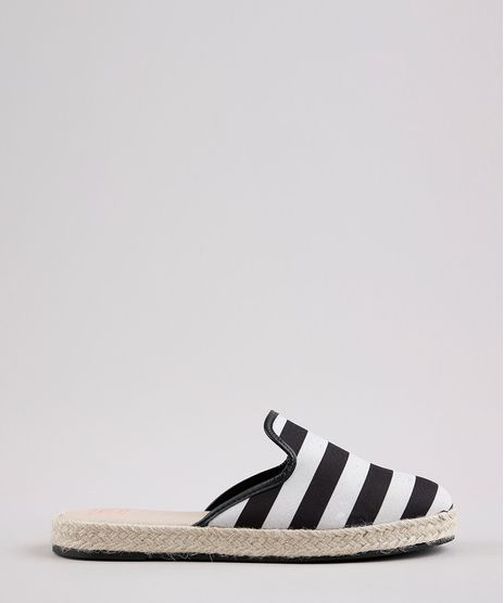 Mule-Feminino-Moleca-Bico-Redondo-Listrado-com-Corda-Preto-9807582-Preto_1