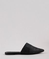 Mule-Feminino-Via-Uno-Bico-Fino-Texturizado-Preto-9684971-Preto_1