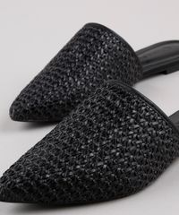 Mule-Feminino-Via-Uno-Bico-Fino-Texturizado-Preto-9684971-Preto_2