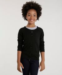 Cardigan-em-Trico-de-Algodao---Sustentavel-Preto-8456090-Preto_1
