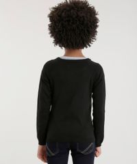 Cardigan-em-Trico-de-Algodao---Sustentavel-Preto-8456090-Preto_2