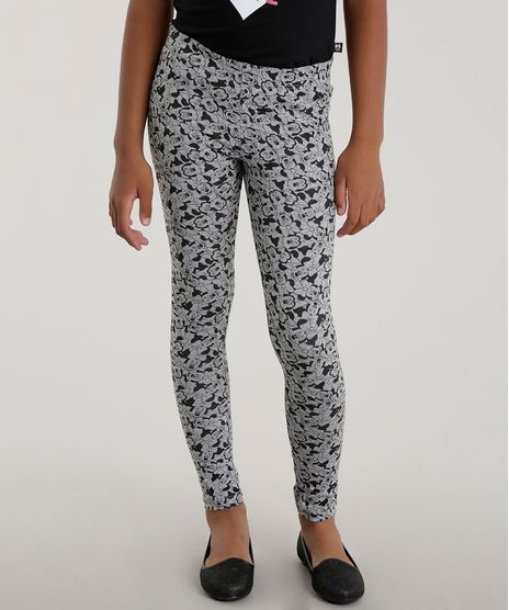 Calca-Legging-Estampada-Minnie-Cinza-Mescla-8557250-Cinza_Mescla_1