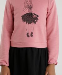Vestido-em-Moletom-com-Tule-Barbie-Rosa-8559157-Rosa_4