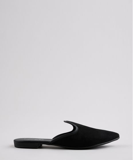 Mule-Feminino-Beira-Rio-Bico-Fino-em-Suede-Preto-9557827-Preto_1