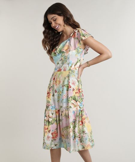 Vestido-Feminino-Midi-Um-Ombro-So-Estampado-Floral-com-Babado-Verde-Claro-9765006-Verde_Claro_1 Vestido-Feminino-Midi-Um-Ombro-So-Estampado-Floral-com-Babado-Verde-Claro-9765006-Verde_Claro_1