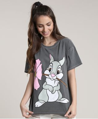 Blusa-Feminina-Tambor-Bambi-Ampla-Manga-Curta-Decote-Redondo-Chumbo-9716465-Chumbo_1