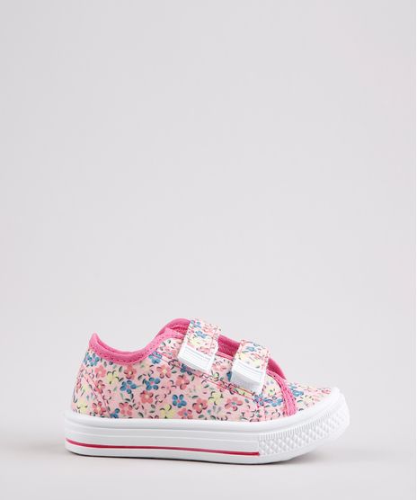 Tenis-Infantil-Baby-Club-Estampado-Floral-com-Velcro-Rosa-Claro-9678657-Rosa_Claro_1