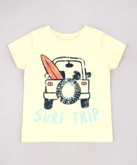 Camiseta-Infantil--Surf-Trip--Manga-Curta-Amarelo-Claro-9761498-Amarelo_Claro_1