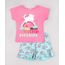 Pijama-Infantil-com-Estampa-de-Gatinho-Manga-Curta-Rosa-9751955-Rosa_1