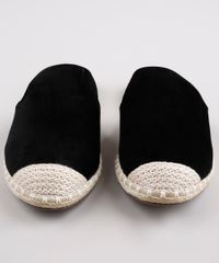 Mule-Feminino-Via-Uno-Bico-Redondo-com-Corda-Preto-9684969-Preto_4