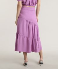 Saia-Feminina-Mindset-Midi-com-Babados-e-Cinto-Lilas-9825713-Lilas_2