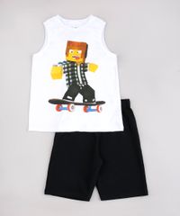 Conjunto-Infantil-de-Regata-Authentic-Games---Short-em-Moletom-Preto-9736693-Preto_1
