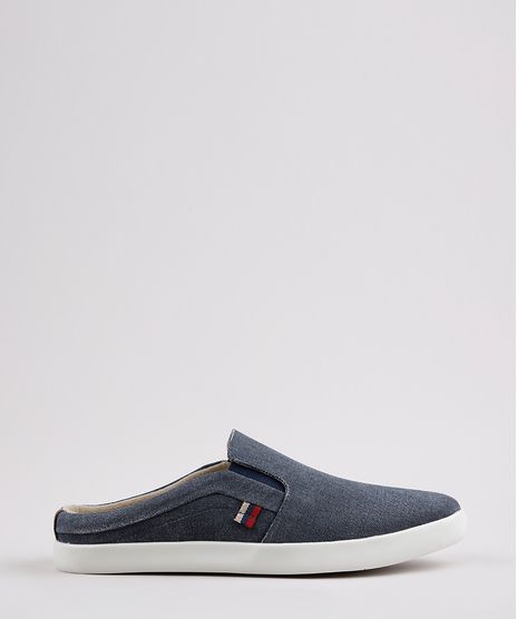 Tenis-Jeans-Mule-Masculino-Oneself-Slip-On-Azul-Medio-9770493-Azul_Medio_1