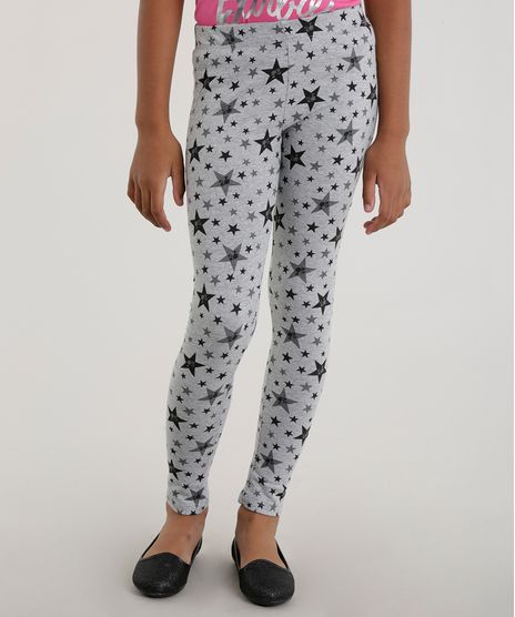 Calca-Legging-Estampada-Barbie-Cinza-Mescla-8554562-Cinza_Mescla_1