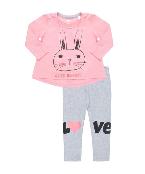 Conjunto-de-Blusa-Rosa---Calca-Legging-Cinza-Mescla-8557033-Cinza_Mescla_1