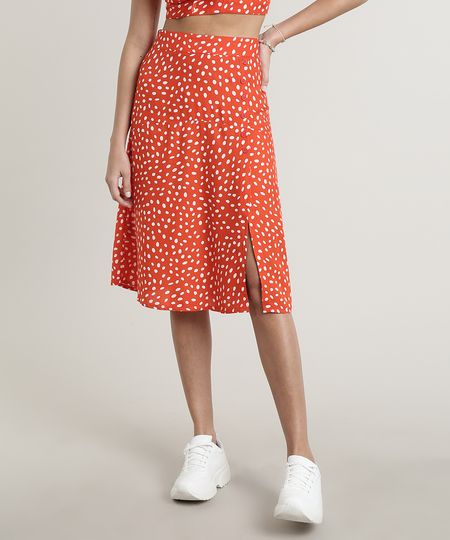 Saia-Feminina-Midi-Estampada-de-Poa-com-Fenda-Vermelha-9715769-Vermelho_1 Saia-Feminina-Midi-Estampada-de-Poa-com-Fenda-Vermelha-9715769-Vermelho_1