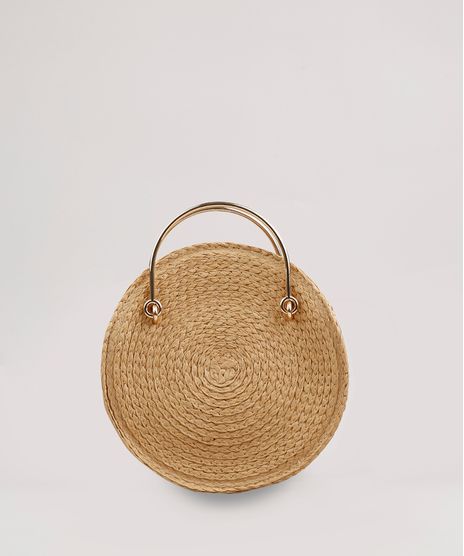 Bolsa-Feminina-Redonda-Media-Transversal-de-Palha-Bege-9637356-Bege_1