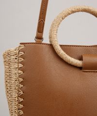 Bolsa-Feminina-Shopper-Grande-com-Palha-Marrom-9637364-Marrom_4