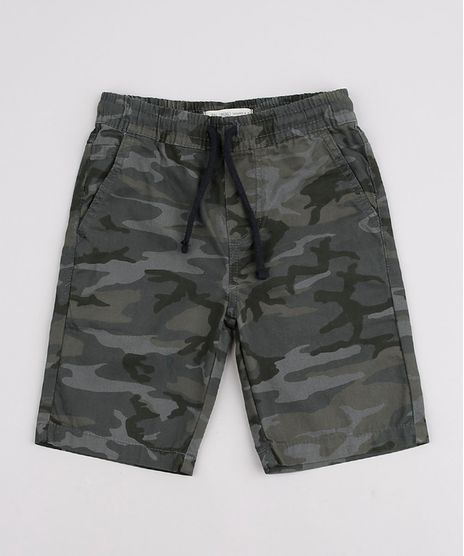 Bermuda-de-Sarja-Infantil-Estampado-Camuflado--Verde-Militar-9761825-Verde_Militar_1